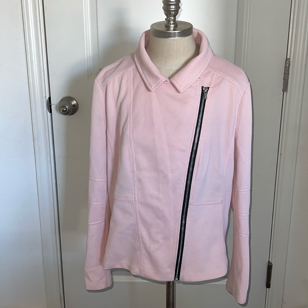 Black Rivet Women moto jacket XXL